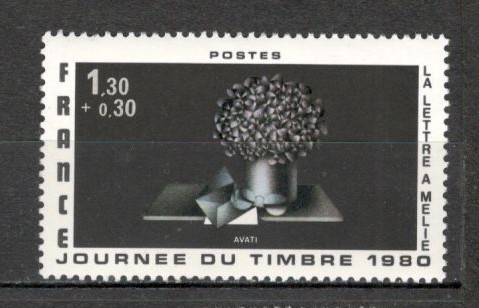 Franta.1980 Ziua marcii postale SF.593.19 Franta.1980 Ziua marcii postale SF.593.19