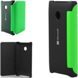 Husa originala Microsoft Nokia Lumia 532 + stylus + casti, Alt model telefon Nokia, Cu clapeta, Piele