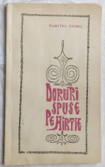 DUMITRU ENARU [poet cioban]:DORURI SPUSE PE HARTIE(1970/desene R.CONSTANTINESCU) foto