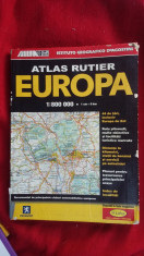 ATLAS RUTIER - EUROPA 1.800.000 de Istituto Geografico deAgostini foto