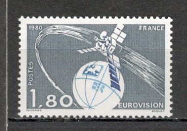 Franta.1980 25 ani EUROVISION SF.593.13 Franta.1980 25 ani EUROVISION SF.593.13