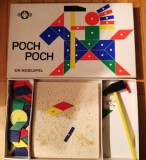 Joc vechi vintage West Germany HABA Poch Poch, ciocan si cuie, pentru imagini