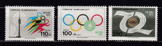 Turcia 1972 sport olimpiada MI 2261-63 MNH w40 foto