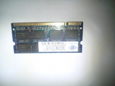 Memorie laptop Nanya 2 Gb DDR2 PC 5300S 667 Mhz foto