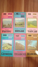 Colectia Muntii nostri (Bargau ,Parang ,Tarcau , Vrancei ,Semenic ,Latoritei ) foto