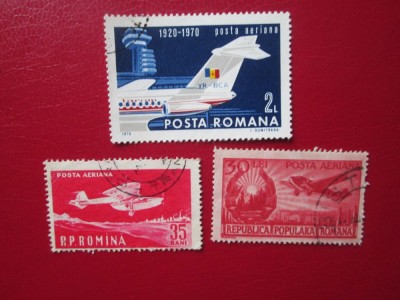 TIMBRE ROMANIA LOT STAMPILAt foto