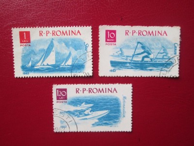 TIMBRE ROMANIA LOTSTAMPILAT foto