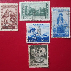 TIMBRE ROMANIA LOT STAMPILAT