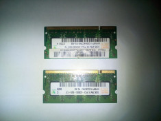 Kit memorii RAM DDR2 Hynix 2gb 2x1gb 2Rx16 PC2 5300S foto