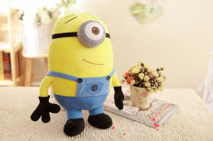 Minion Stuart- Jucarie de plus Minion Despicable Me 18 cm foto