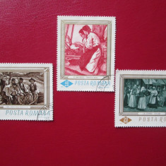 TIMBRE ROMANIA LOT STAMPILAT