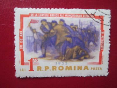 TIMBRE ROMANIA SERIE STAMPILATA foto