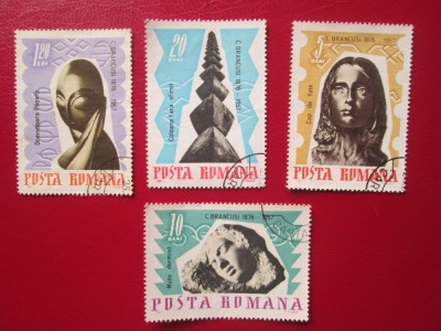 TIMBRE ROMANIA LOT STAMPILAT foto
