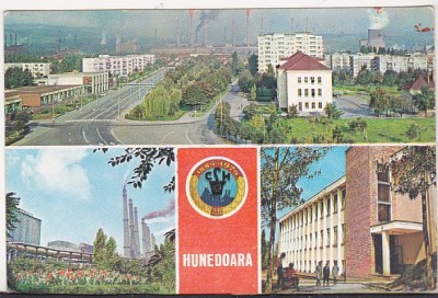 bnk cp Hunedoara - Vedere - circulata foto