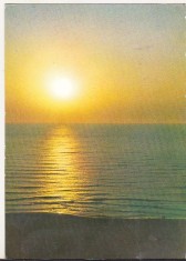 bnk cp Saturn - Rasarit de soare la mare - circulata foto