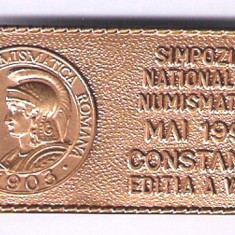 (5) INSIGNA SIMPOZION NATIONAL DE NUMISMATICA CONSTANTA MAI 1990