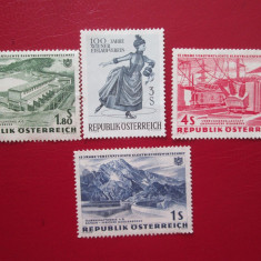 TIMBRE AUSTRIA SERIE=MNH