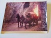 FOTO DOCUMENT(23 X 17,5 CM) ROMFILM DIN TIMPUL FILMARII PELICULEI DRUMUL OASELOR, Color, Romania de la 1950, Arta