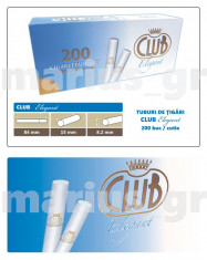 CLUB ELEGANT - 10 cutii tuburi tigarifiltru alb pentru injectat tutun x 200 buc foto