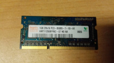 Ram Laptop hynix 1GB DDR3 PC3-8500S HMT112S5BFR6C-G7 foto