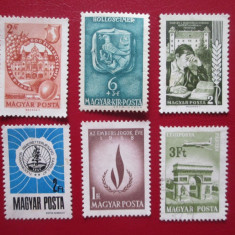 TIMBRE UNGARIA LOT=MNH