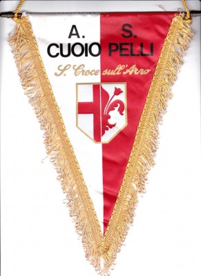 Fanion fotbal AS CUOIO PELLI - Campioni Toscani (Italia) foto