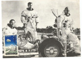 No(2)ilustrata maxima-Echipajul de pe Apollo 16, Romania de la 1950, Spatiu