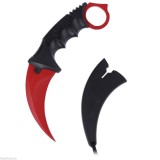 Cumpara ieftin Cutit CSGO / CS GO - Counter Strike : Global Offensive - KARAMBIT ROSU