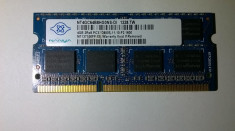 Ram laptop NANYA 4GB PC3-12800 DDR3 1600MHz NT4GC64B8HG0NS-DI Sodimm 4GB foto