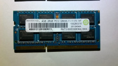 Ram laptop Ramaxel 4GB PC3-12800 DDR3 1600Mhz RMT316ED58E9W-1600 1.5v ELPIDA foto