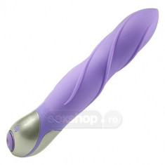 Vibratoare rezistente la apa - Vibe Therapy Serene Vibrator Rasucit din Silicon cu 7 Functii foto