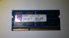 Ram laptop Kingston 4GB PC3-12800S DDR3 1600 MHz HP536727-H41-ELD Sodimm 4GB foto
