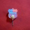 Insigna veche Fotbal Progresul Odorhei , plastic , h= 1,9 cm