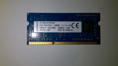 Ram laptop Kingston 4GB PC3L 12800 DDR3 1600MHz HP16D3LS1KFG/4G Sodimm 4GB foto