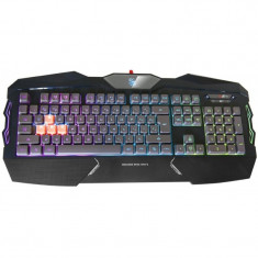 Tastatura A4Tech Bloody B254, cu fir, neagra, 4-infrared switch backlight, USB foto
