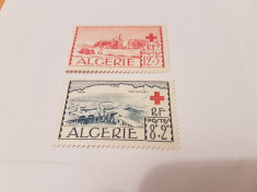 franta/colonii/algeria 1952 crucea rosie foto