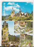 Bnk cp Sinaia - Muzeul Peles - circulata - marca fixa, Printata