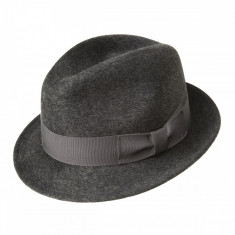 Palarie Bailey of Hollywood Riff Fedora Charcoal (Masura: M, L si XL) - Cod 2486