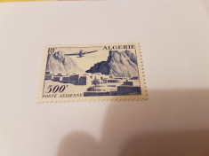 franta/colonii/algeria 1953 posta aeriana/ 500 Fr foto