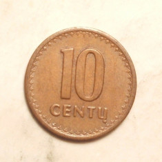 LITUANIA 10 CENTU 1991