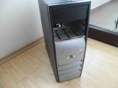 Carcasa PC ATX HP - negru/ argintiu - fara sursa foto