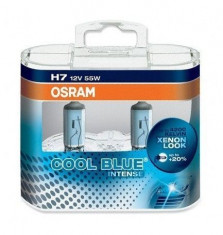 Set 2 becuri H7 Osram Cool Blue Intense foto