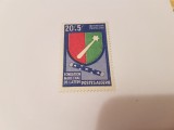 Franta/colonii/algeria 1958 blazoane, Nestampilat