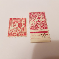 franta/colonii/algeria 1942 taxe/ porto