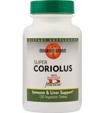 SUPER CORIOLUS 120CPR-Ciuperca medicinala Imunitate foto