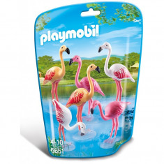 Familie de flamingo Playmobil foto