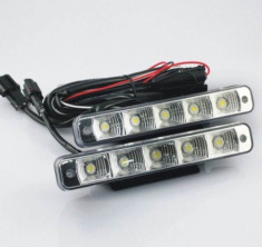 Lumini de zi DRL 5led*1W - Off when headlight on foto