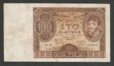 POLONIA 100 ZLOTI ZLOTYCH 1932 [10] P-74a foto