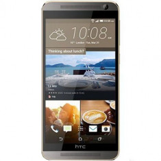 Smartphone HTC E9 plus dualsim 32gb lte 4g auriu sepia foto