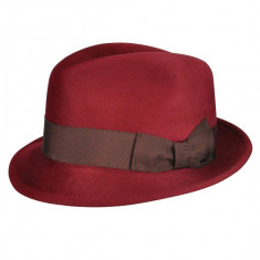 Palarie Bailey of Hollywood Riff Fedora Garnet (Masura: M si L) - Cod 2482